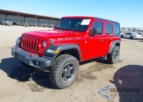 2021 Jeep Wrangler Unlimited Sport 4X4 z USA, uszkodzony, nr VIN 1C4HJXDN5MW775363